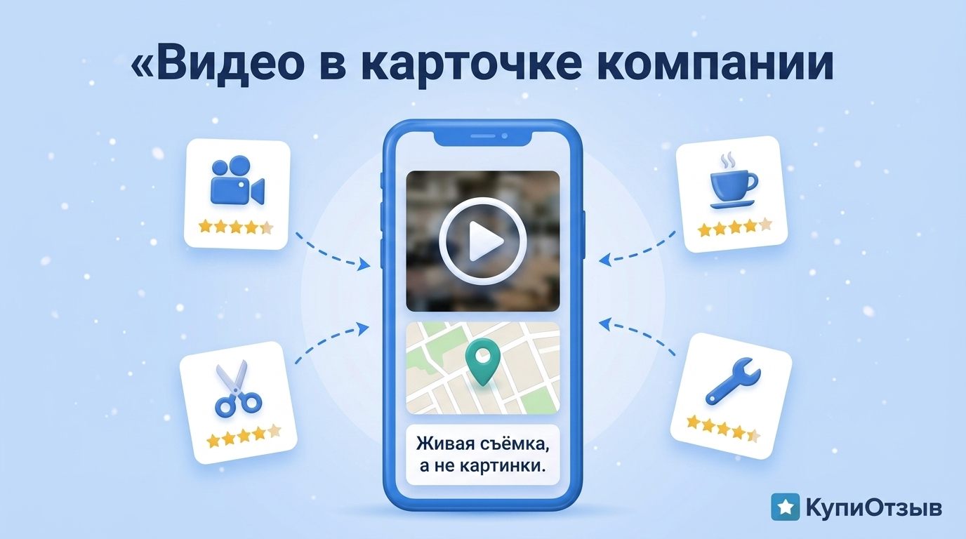 Видео в карточке на Яндекс Картах и 2ГИС: зачем нужно и что снимать