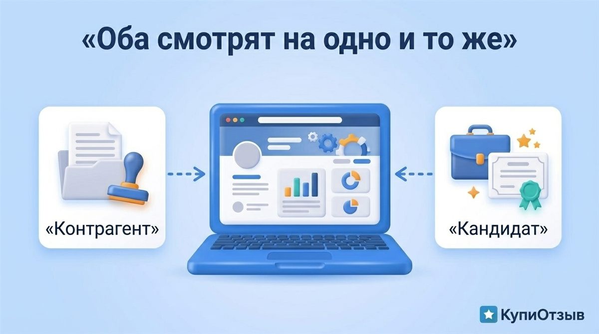 Контрагент и кандидат проверяют одни и те же источники о компании