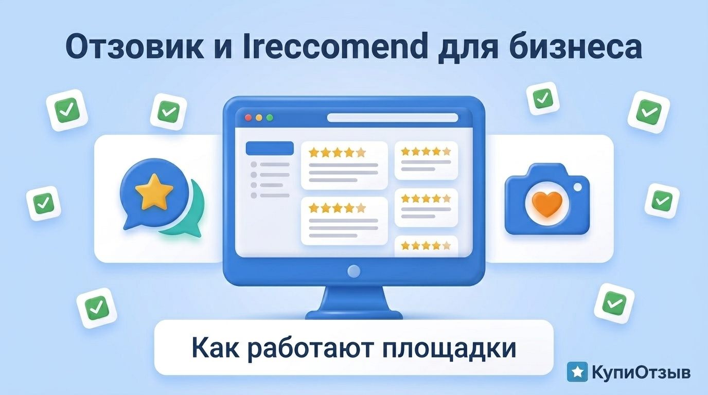 Отзывы на Отзовике и Irecommend: как работают площадки и что делать бизнесу