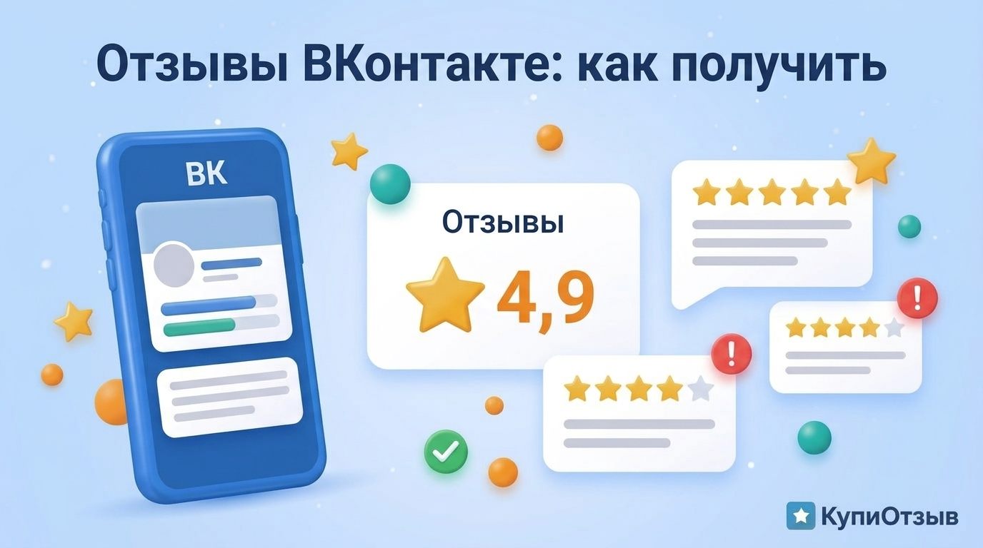 Отзывы ВКонтакте для бизнеса: как получить и сколько стоят