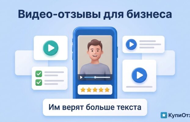 Видео-отзывы для бизнеса: как получить от клиентов и сколько это стоит