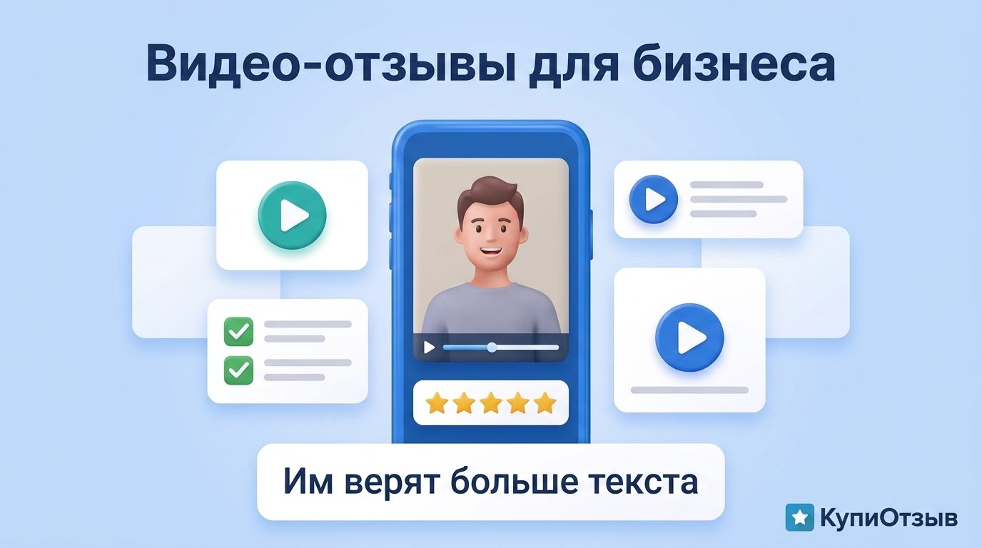 Видео-отзывы для бизнеса: как получить от клиентов и сколько это стоит