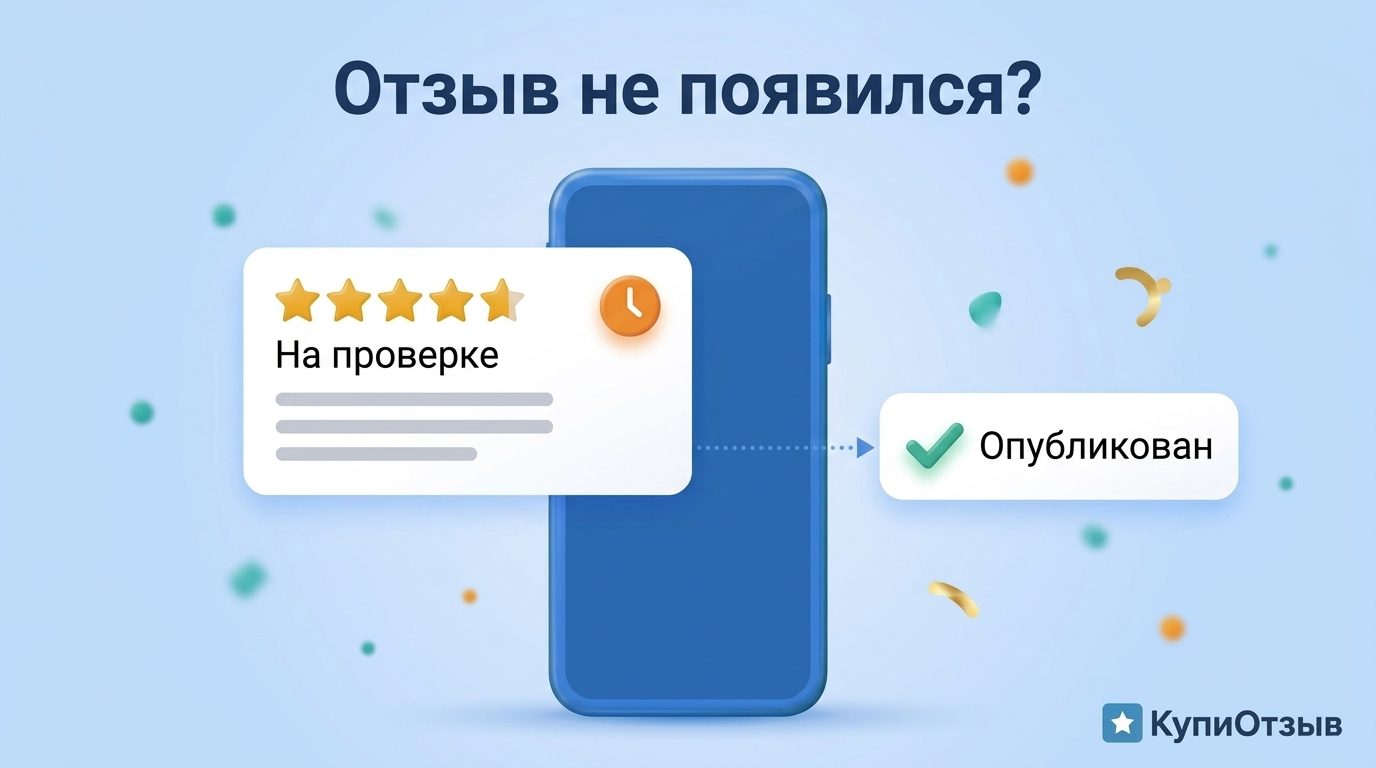 Отзыв на Яндекс Картах не появился: причины, сроки модерации и что делать